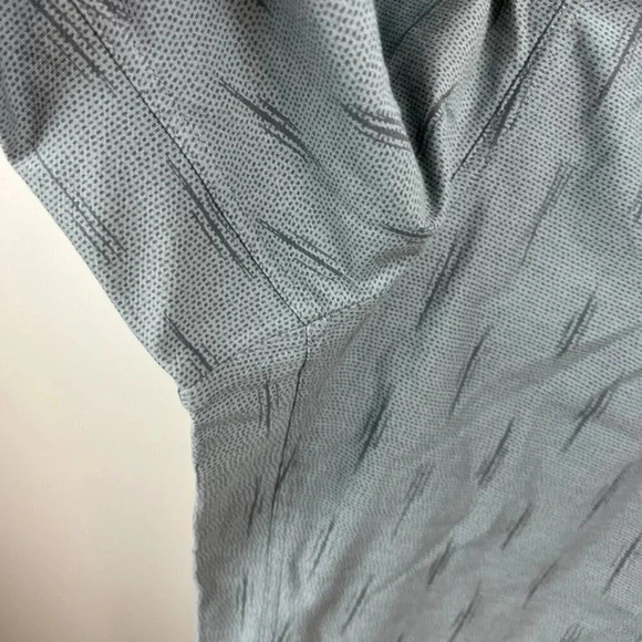 Athleta Farallon Printed Jogger Pants 26 Travel Athletic Lounge Comfy Green Gray - Picture 6 of 11